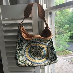 Cole Haan Sierra embroidery purse